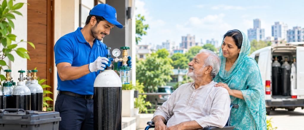 Oxygen Cylinder Refill in Dhaka