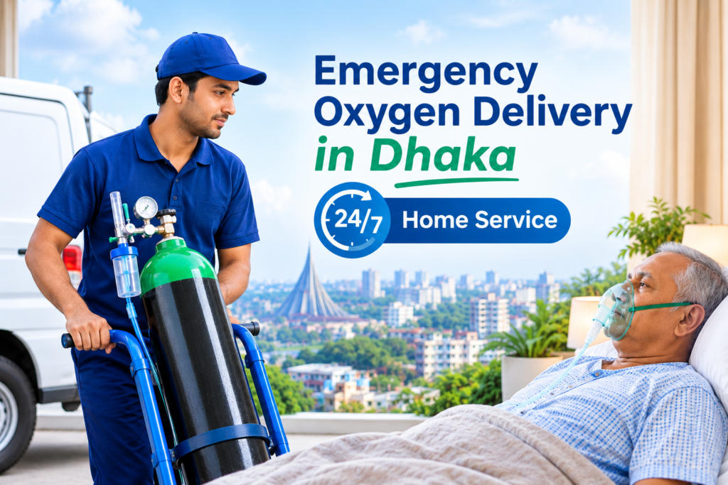 Emergency Oxygen Delivery in Dhaka