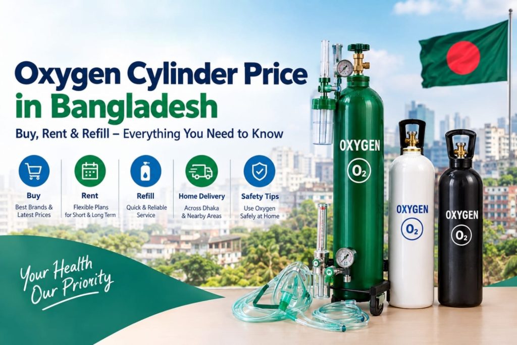 oxygen cylinder price in Bangladesh